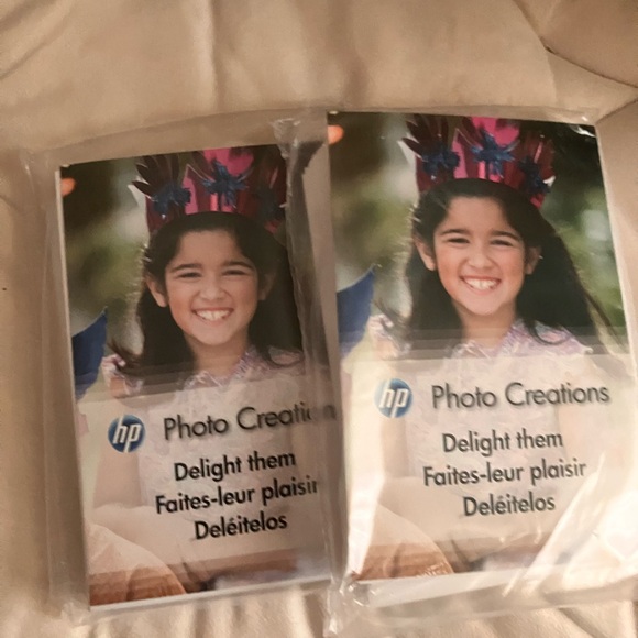 Hp pictures 4x6 paper 2 set of  100 sheets new - Picture 2 of 2